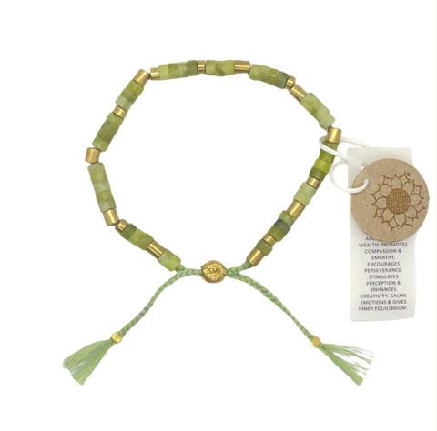 smr // aventurine // Earth Collection bracelet