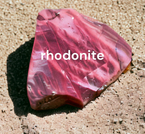 smr // rhodonite // Earth Collection bracelet