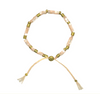 smr // mother-of-pearl pink // Earth Collection bracelet