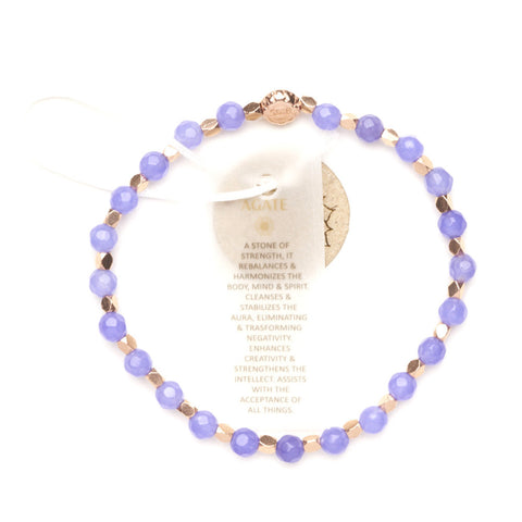 Lavender Agate Healing Bracelet