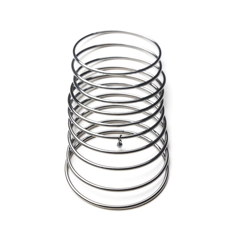 Black bangles with a Hematite bead Healing Bracelet (set of 10)