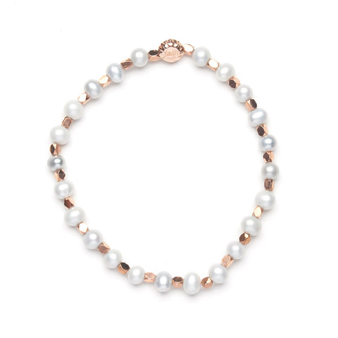 Grey Pearl Healing Bracelet