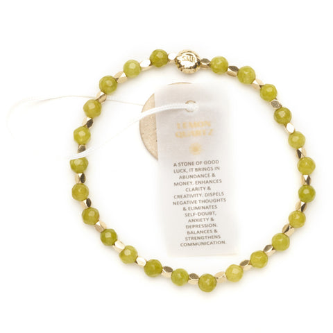 Lemon Quartz Healing Bracelet