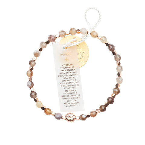 Botswana Agate Healing Bracelet