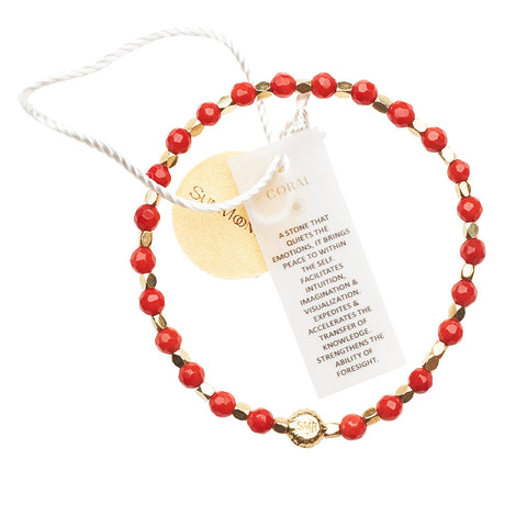 NEW : Coral Healing Bracelet