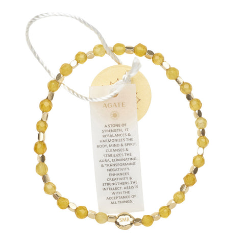 Yellow Agate Healing Bracelet