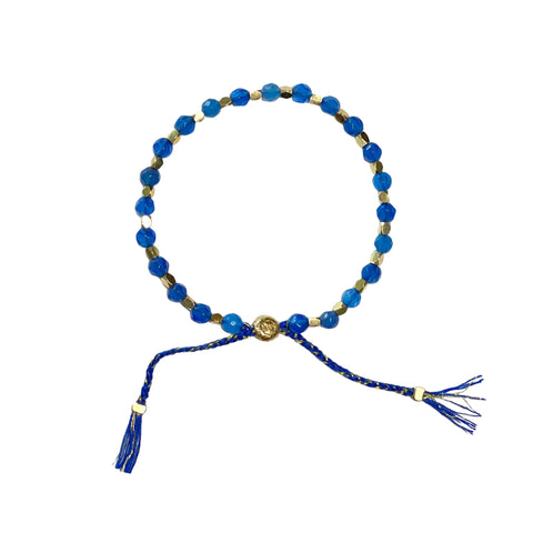 Blue Agate Healing Bracelet